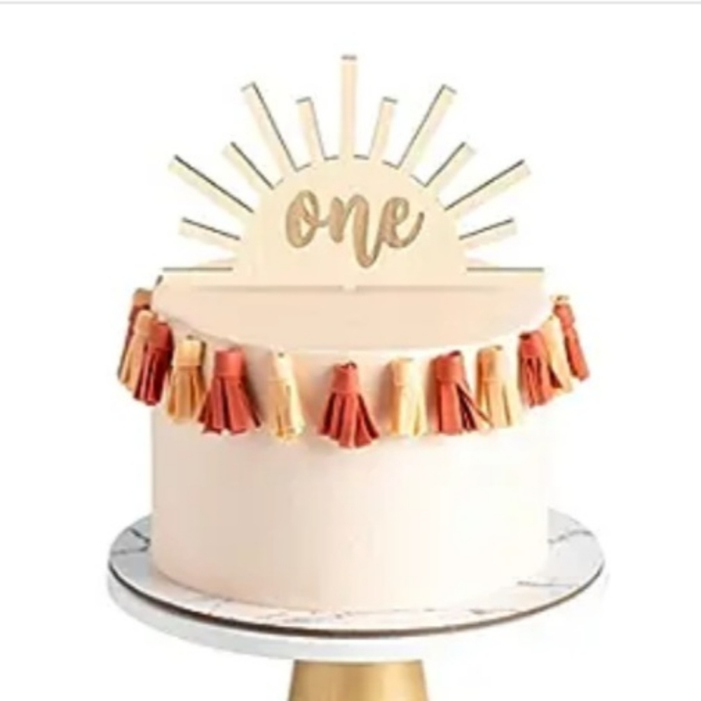 1st bday Cake topper